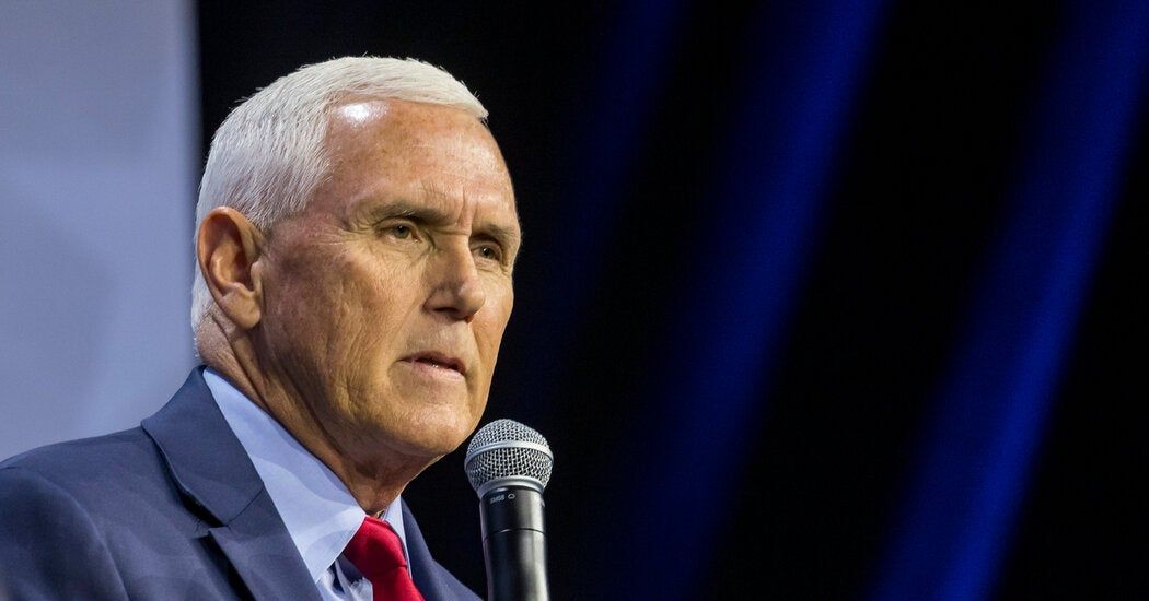 Pence Raises Just .2 Million, Aides Say, in Worrying Sign for 2024 Bid
