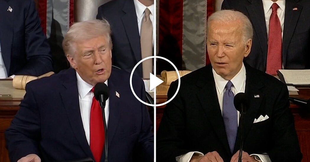 Video: Trump Echoes Biden on the Economy in State of the Union Speech