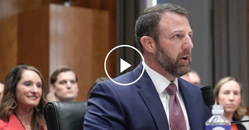 Video: Trump’s D.H.S. Nominee Says He Would Approach Disaster Policy Differently From Noem