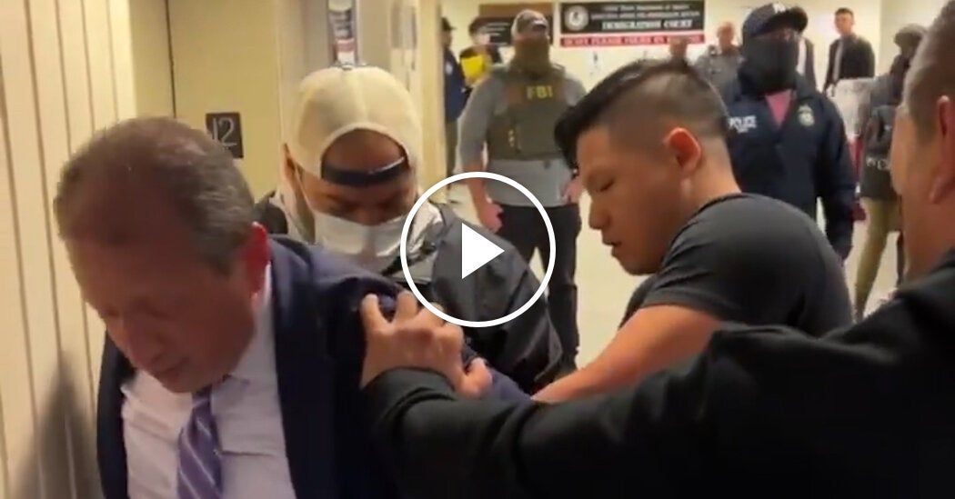 Video: ICE Agents Arrest Brad Lander at New York Immigration Court Video: ICE Agents Arrest Brad Lander at New York Immigration Court