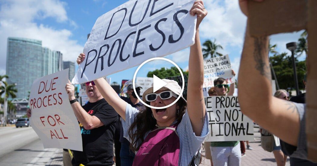Video: Protesters Around the U.S. Rally Against Trump’s Policies