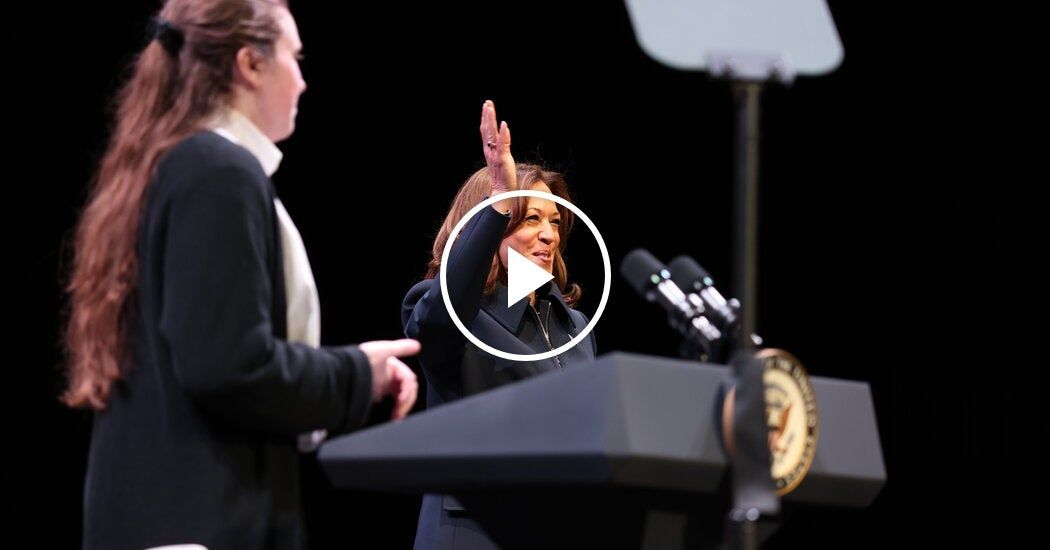 Video: Harris Urges Young People to ‘Stay in the Fight’