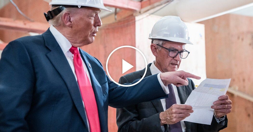 Video: Powell Corrects Trump on Cost of Fed Renovations
