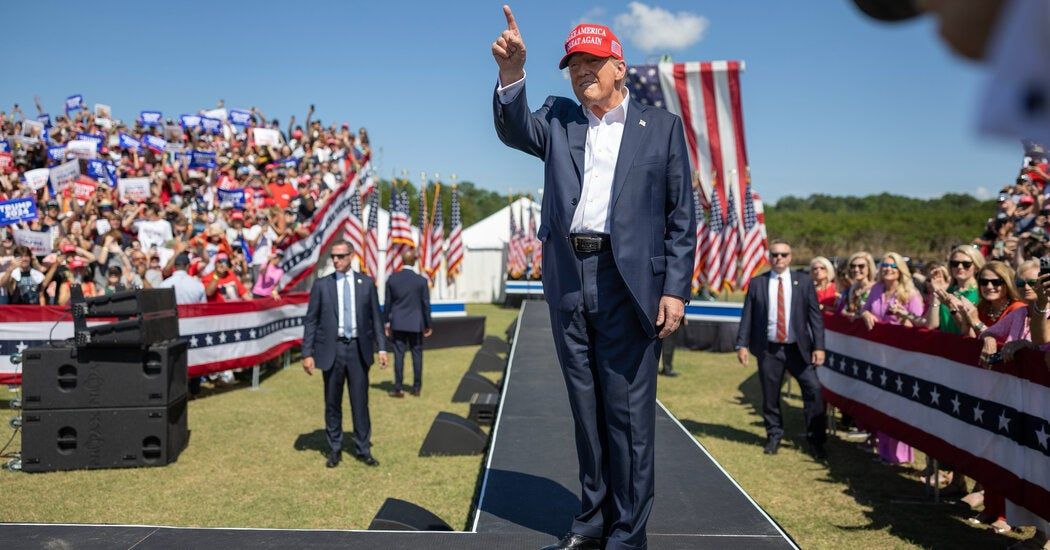 A Gleeful Trump, Fresh From the Debate, Rallies in Virginia