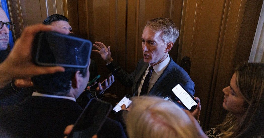 As G.O.P. Demolishes Border Deal, One of Its Own Stands in the Wreckage As G.O.P. Demolishes Border Deal, One of Its Own Stands in the Wreckage