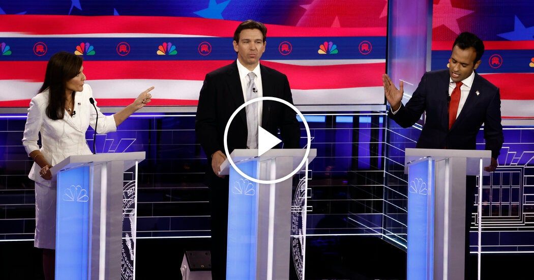 Video: Haley Calls Ramaswamy ‘Scum’ in Heated Exchange