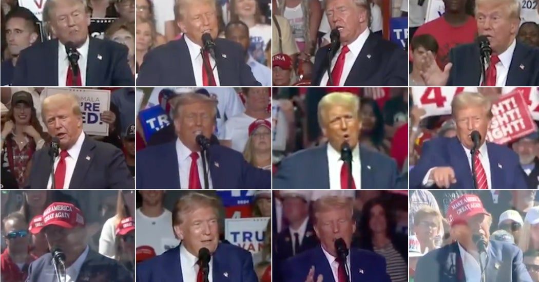 The 9 Elements of a Trump Rally The 9 Elements of a Trump Rally