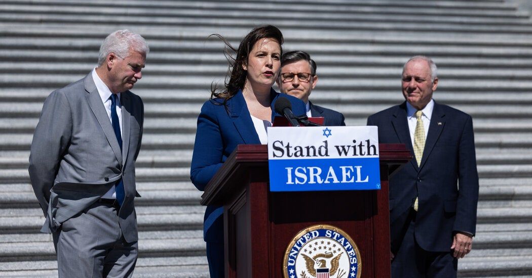 Stefanik to Denounce Biden, and Praise Trump, in Speech to Israel’s Parliament