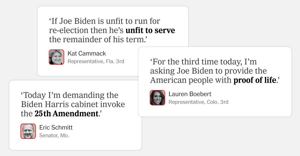 ‘Coup’ and ‘Cover-Up’: How the G.O.P. Is Reacting to the Harris Candidacy