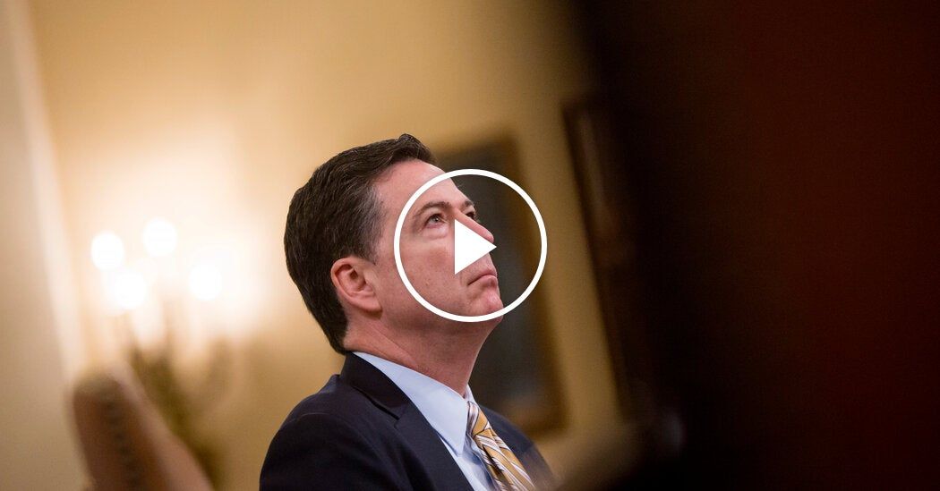 Video: Former F.B.I. Chief Responds to Indictment: ‘Let’s Have a Trial’ Video: Former F.B.I. Chief Responds to Indictment: ‘Let’s Have a Trial’