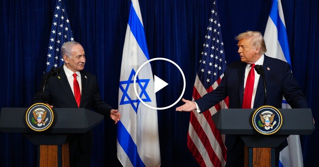 Video: Trump and Netanyahu Present United Front During Meeting