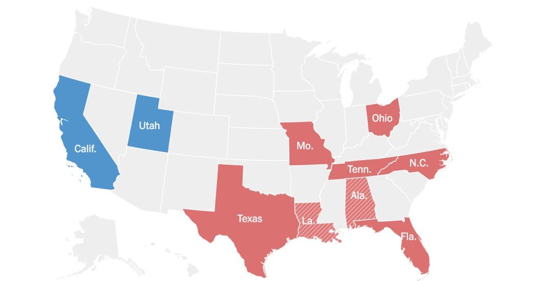 See Where the Gerrymandering Wars Have Redrawn U.S. Congressional Maps