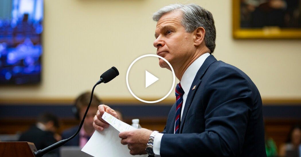 Video: Christopher Wray to Resign as F.B.I. Director
