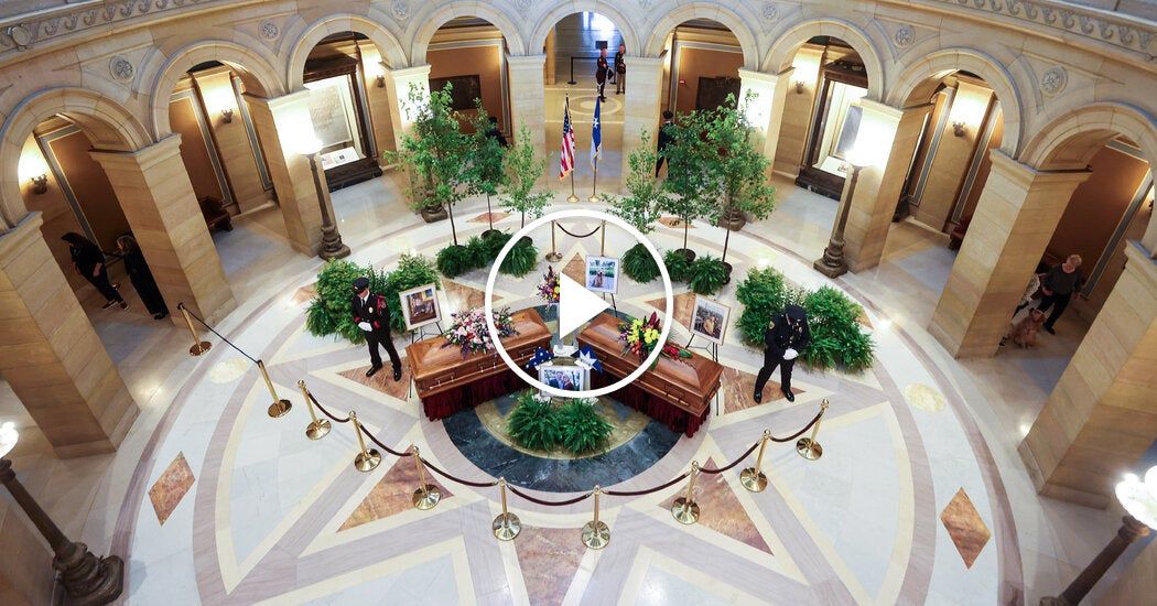 Video: Minnesota State Lawmaker Lies in State With Her Husband