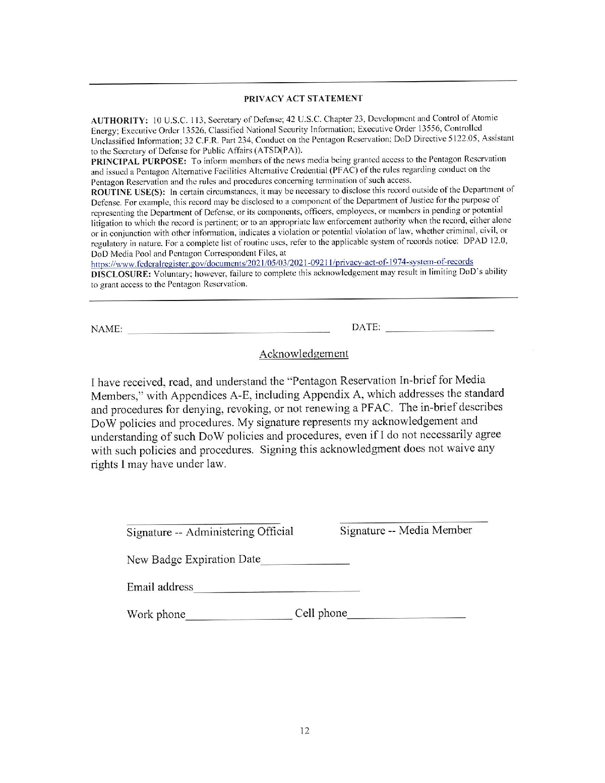 How the Pentagon Is Blocking Out News Organizations 15 Page 15 of undefined PDF document.