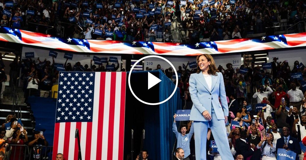 Video: ‘Say It to My Face’: Harris Rallies in Georgia with Challenge to Trump
