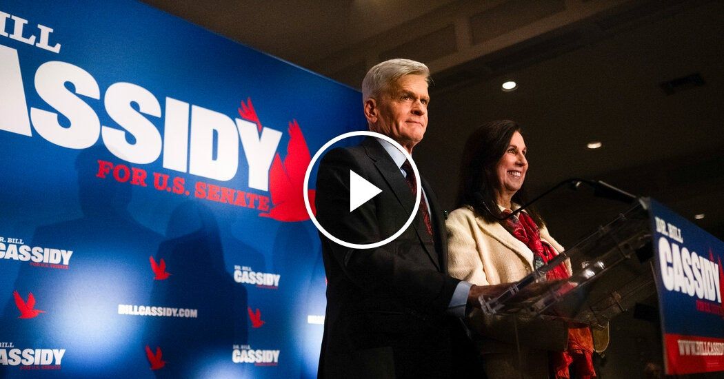 Video: Cassidy Loses Primary After Drawing Trump’s Ire Video: Cassidy Loses Primary After Drawing Trump’s Ire