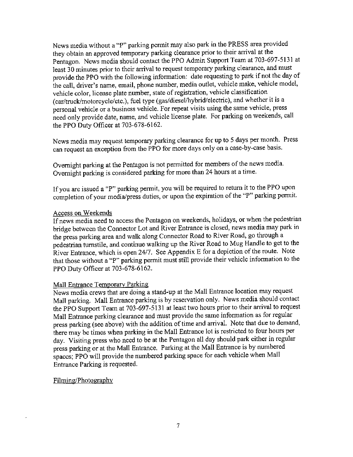 How the Pentagon Is Blocking Out News Organizations 10 Page 10 of undefined PDF document.