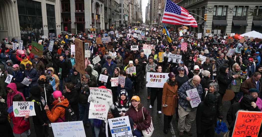 Anti-Trump Protests Get Underway Across the Country