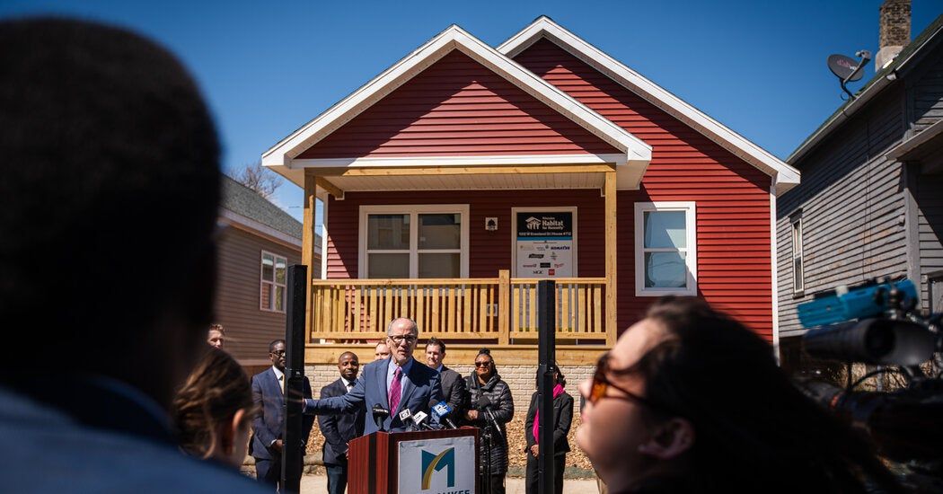 Federal Money Is All Over Milwaukee. Biden Hopes Voters Will Notice. Federal Money Is All Over Milwaukee. Biden Hopes Voters Will Notice.