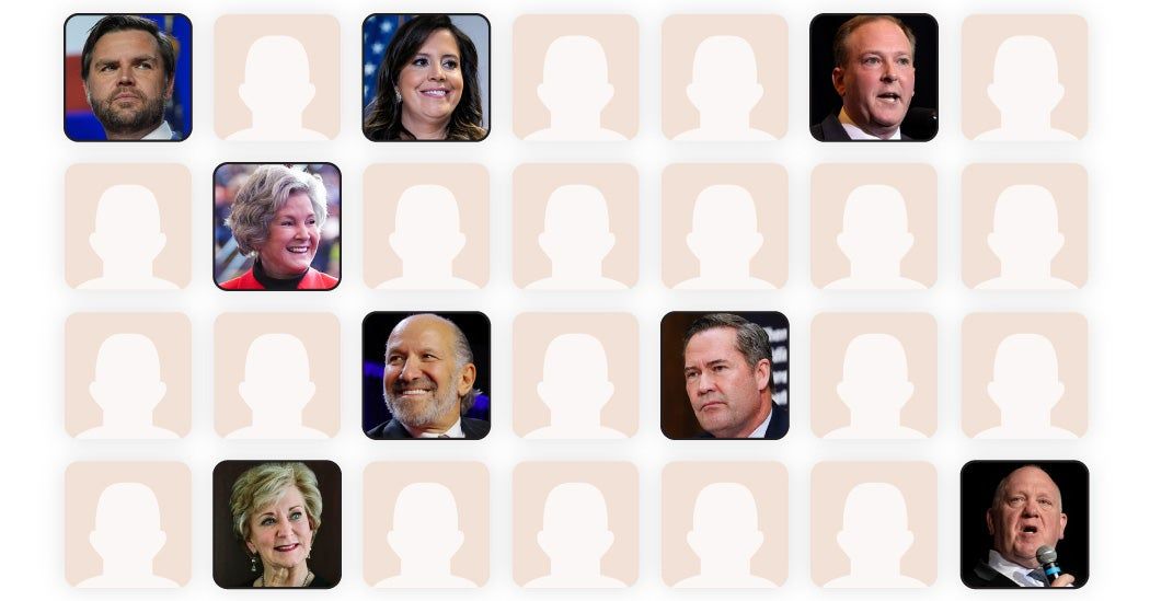 Tracking Trump’s Cabinet Nominations Tracking Trump’s Cabinet Nominations