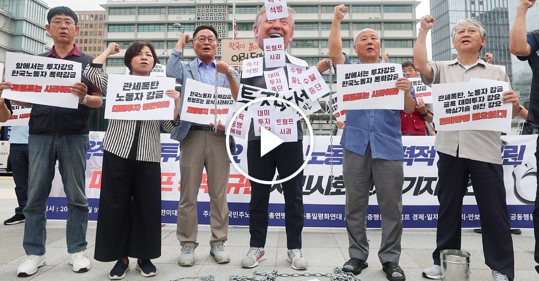 Video: South Korea Sends Plane to Repatriate Workers After ICE Raid