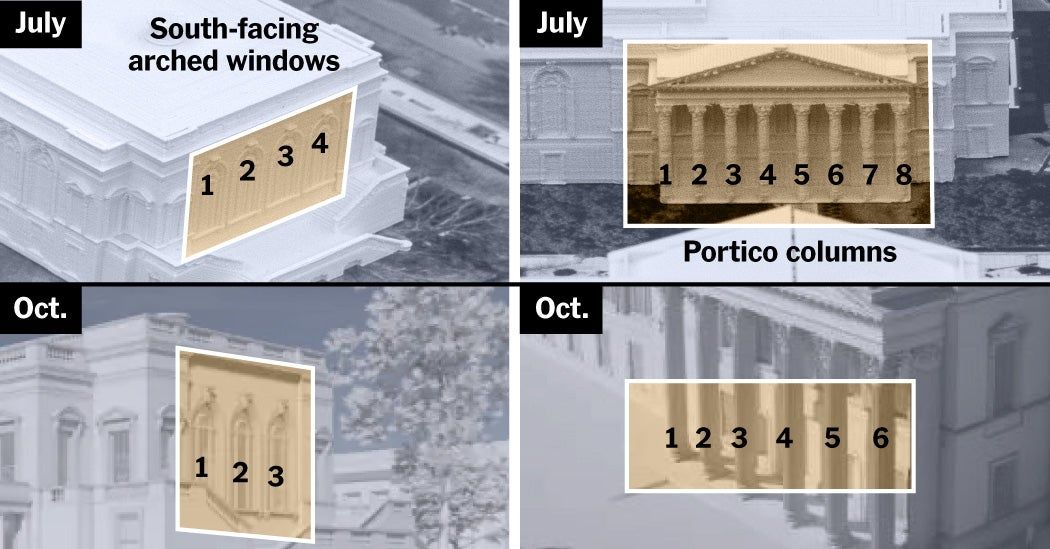 Trump’s Plans for the East Wing Keep Changing. Here’s a Look.