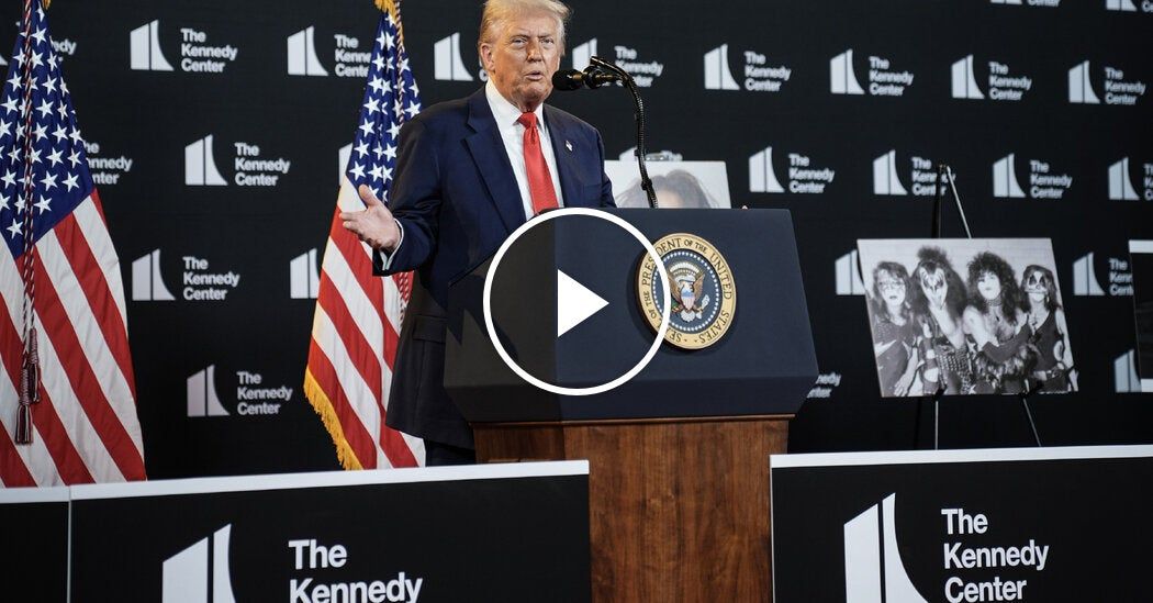 Video: Trump Talks Honorees, National Guard in D.C. and Russia at Kennedy Center