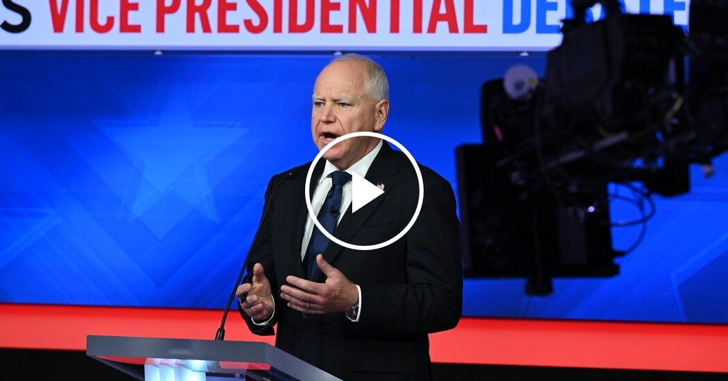 Video: Walz Says His Son Witnessed a Shooting at a Community Center