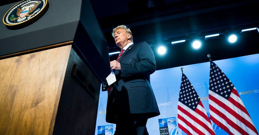Fears of a NATO Withdrawal Rise as Trump Seeks a Return to Power Fears of a NATO Withdrawal Rise as Trump Seeks a Return to Power