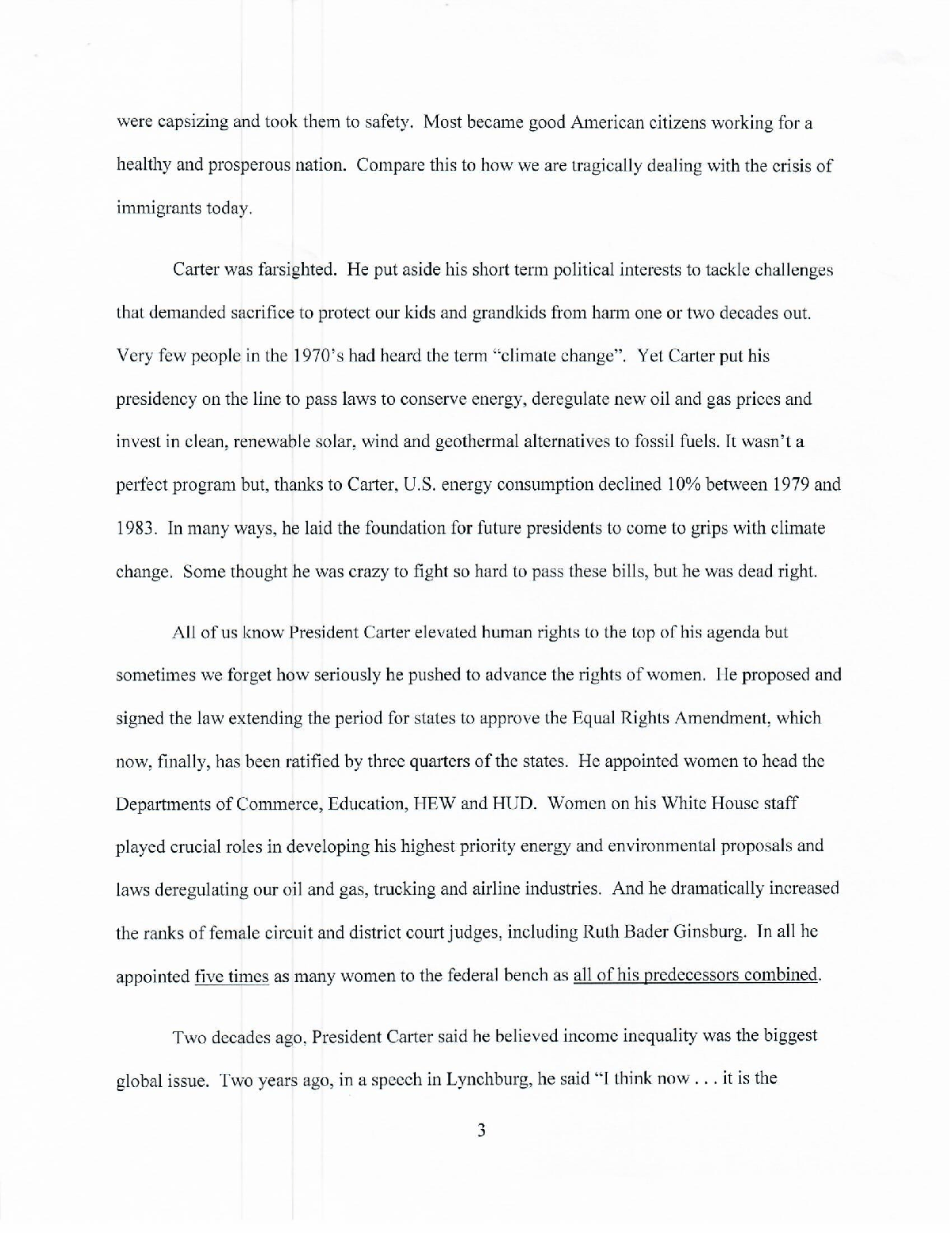 Read Walter Mondale’s Eulogy of Jimmy Carter 1 Page 3 of 4
