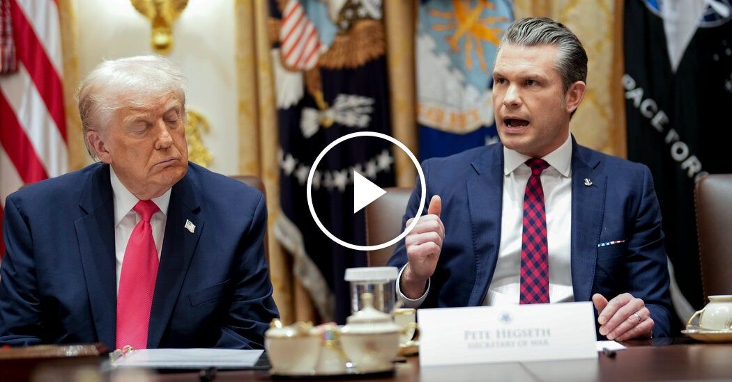 Video: Hegseth Says He Did Not See Survivors in September Boat Strike