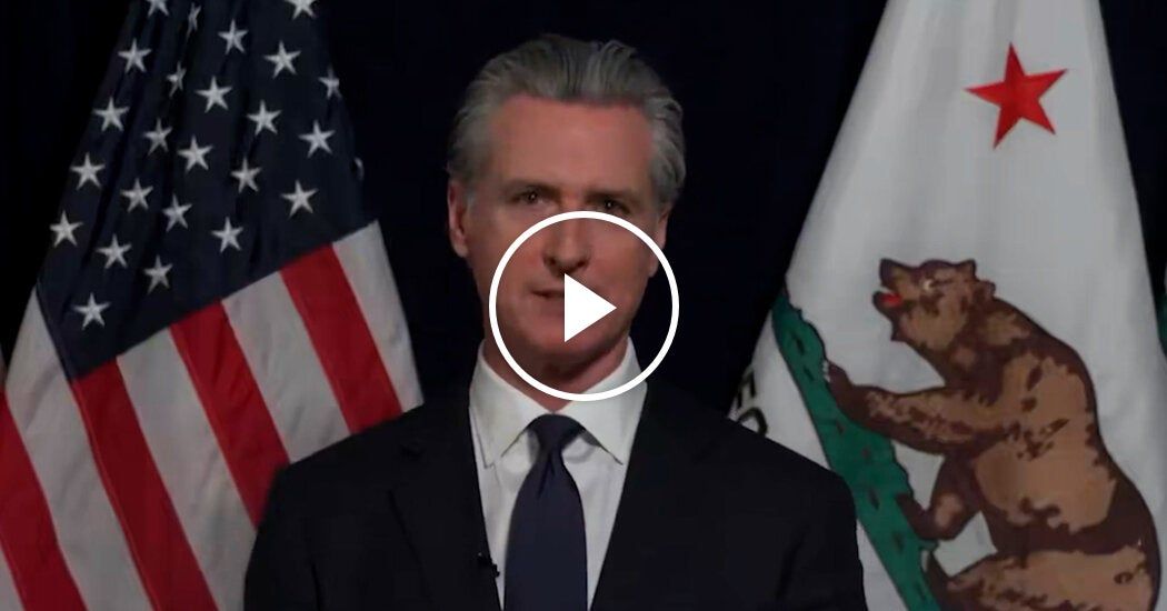 Video: Newsom Says Trump Is Investigating Him and His Wife