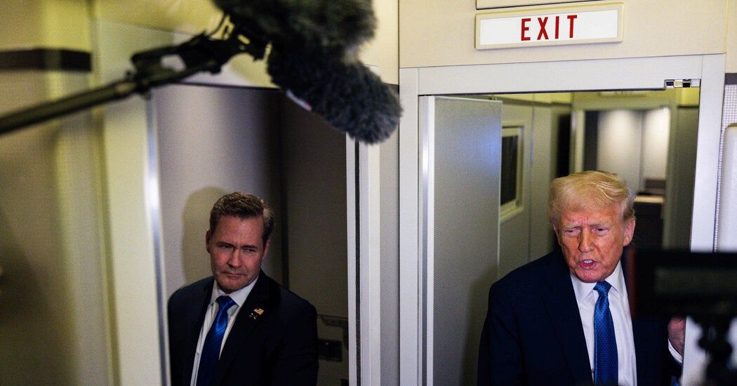 Trump Says He Won’t Fire Officials Involved in Leaked Signal Chat Trump Says He Won’t Fire Officials Involved in Leaked Signal Chat