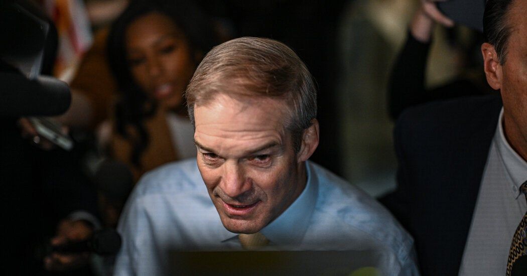 Jordan to Face Off Against Scott for Speakership Amid Republican Fight