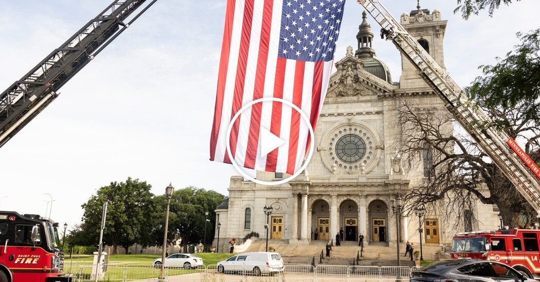 Video: Mourners Honor Minnesota Lawmaker and Husband at Funeral