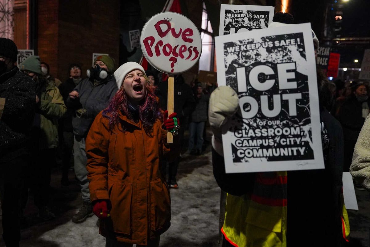Video: Protests Against ICE in Minneapolis Continue Into Friday Night 1 eecd3c22 08xp minnesota minneapolis ICE bpjw threeByTwoMediumAt2X