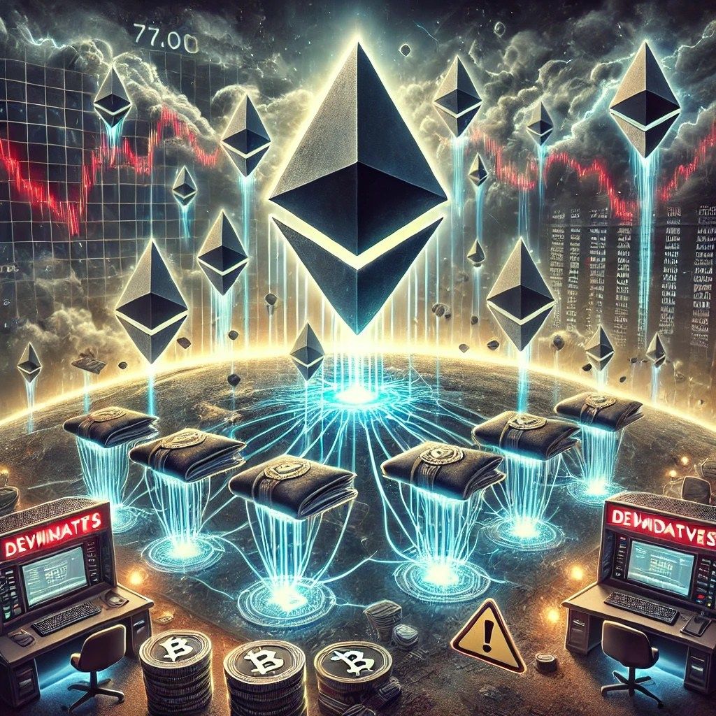 77K Ethereum Moved to Derivatives—Is Another Price Crash Looming? 77K Ethereum Moved to Derivatives—Is Another Price Crash Looming?