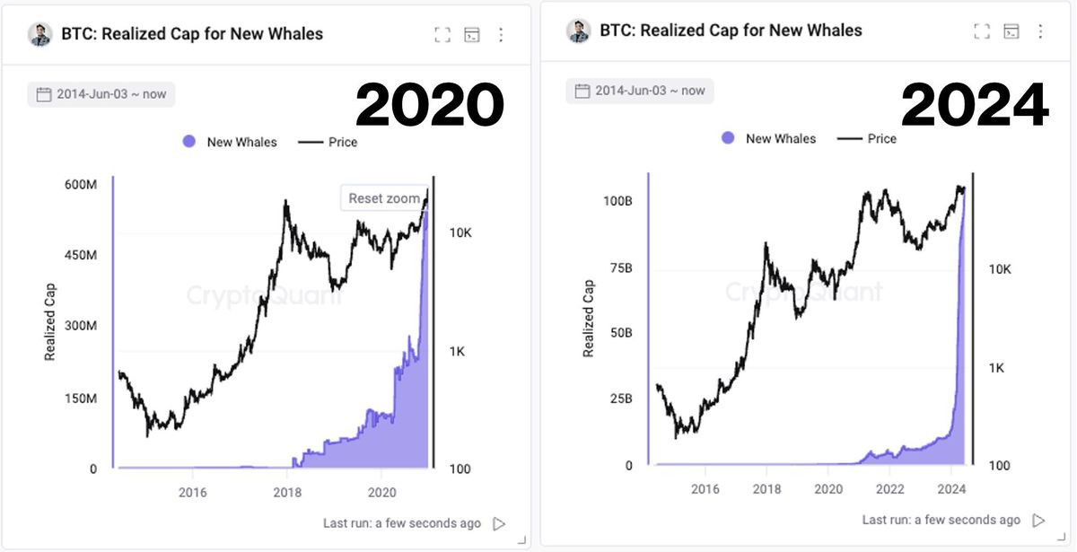Bitcoin Whale Signal Echoes Pre-480% Surge In Mid-2020 Bitcoin Whale Signal Echoes Pre-480% Surge In Mid-2020