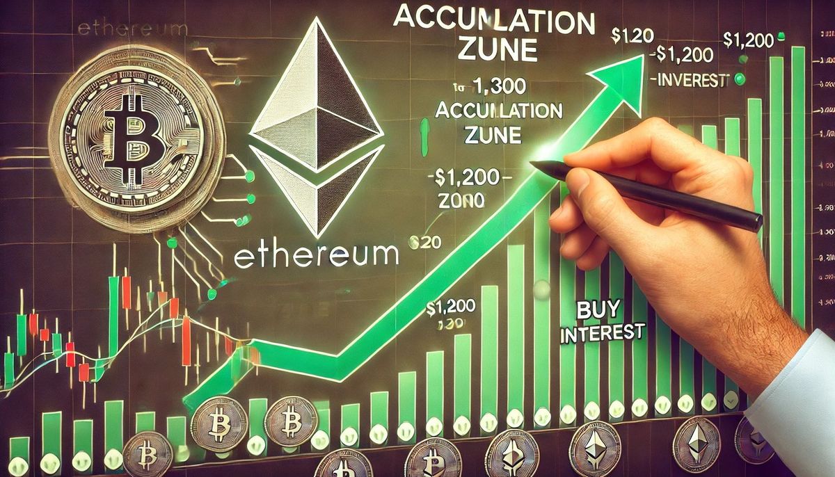 Ethereum Analyst Eyes ,200-,300 Level As Potential Acquisition Zone – Details