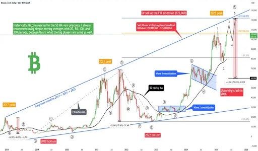 Analyst Predicts Bitcoin Price Surge To $120,000 And Then A 50% Crash To $60,000, Here’s When 2 Bitcoin