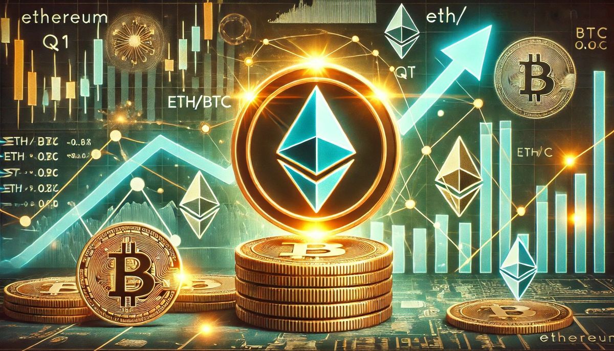 Ethereum Analyst Predicts A Bullish Q1 – Can ETH/BTC Ratio Push Above 0.04? Ethereum Analyst Predicts A Bullish Q1 – Can ETH/BTC Ratio Push Above 0.04?