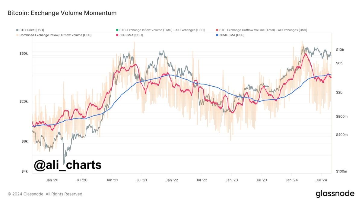 Why Is Bitcoin Price Down Today? Key Reasons Explained 2 Bitcoin Exchange Volume Momentum