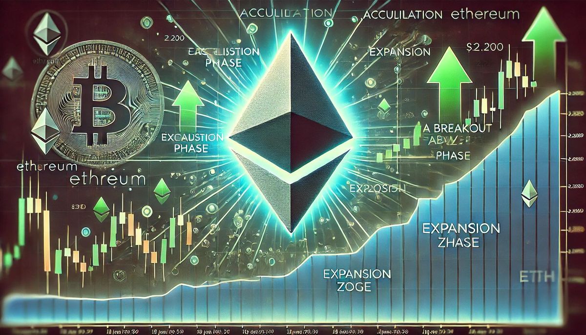 Ethereum Accumulation Is Almost Over – Breakout Above ,200 Could Trigger Expansion Phase Ethereum Accumulation Is Almost Over – Breakout Above ,200 Could Trigger Expansion Phase