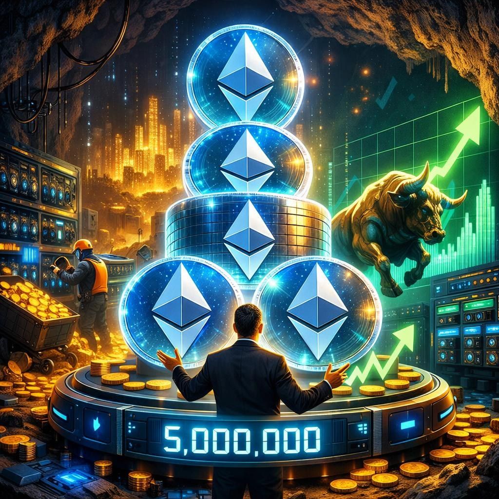 Bitmine’s Ethereum Holdings Reach Record 5 Million Tokens–CEO’s Bullish Outlook